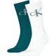 чорапи,мъжки,чорапи,дамски,чорапи,calvin,klein,701228802,crew,socks,2,pairs,multicolor,(white,teal)