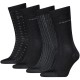 чорапи,мъжки,чорапи,дамски,чорапи,calvin,klein,701241207,socks,4,pairs,black,(black)