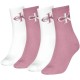 чорапи,мъжки,чорапи,дамски,чорапи,calvin,klein,701241257,crew,socks,4,pairs,white,pink,(vintage,plum,white)