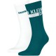 чорапи,мъжки,чорапи,дамски,чорапи,calvin,klein,701241734,crew,socks,2,pairs,multicolor,(teal)