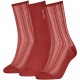 чорапи,мъжки,чорапи,дамски,чорапи,calvin,klein,contrast,rib,socks,3,pairs,red,(rust,red)