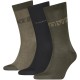 чорапи,мъжки,чорапи,дамски,чорапи,calvin,klein,logo,stripe,socks,3,pairs,multicolor,(olive,green)