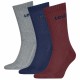 чорапи,мъжки,чорапи,дамски,чорапи,levi´s,®,orange,tab,crew,socks,3,pairs,multicolor,(blue,grey,red)