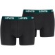 боксерки,мъжко,бельо,levi´s,®,repeat,logo,brief,boxers,2,units,black,(black,green,combo)