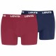 боксерки,мъжко,бельо,levi´s,®,repeat,logo,brief,boxers,2,units,multicolor,(red,blue)