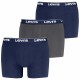 боксерки,мъжко,бельо,levi´s,®,repeat,logo,brief,boxers,3,units,blue,grey,(blue,grey,combo)