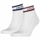 чорапи,мъжки,чорапи,дамски,чорапи,levi´s,®,sport,stripe,quarter,short,socks,2,pairs,white,(white,red,blue)