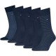 чорапи,мъжки,чорапи,дамски,чорапи,tommy,hilfiger,701241156,socks,5,pairs,blue,(navy)