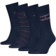 чорапи,мъжки,чорапи,дамски,чорапи,tommy,hilfiger,701241158,socks,4,pairs,blue,(navy)