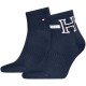 чорапи,мъжки,чорапи,дамски,чорапи,tommy,hilfiger,701241827,quarter,short,socks,2,pairs,blue,(navy)