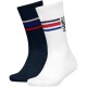 чорапи,мъжки,чорапи,дамски,чорапи,tommy,hilfiger,701241836,crew,socks,2,pairs,white,black,(white)