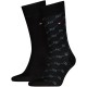 чорапи,мъжки,чорапи,дамски,чорапи,tommy,hilfiger,701241991,socks,2,pairs,black,(black)