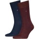 чорапи,мъжки,чорапи,дамски,чорапи,tommy,hilfiger,701241991,socks,2,pairs,multicolor,(deep,rouge)