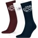 чорапи,мъжки,чорапи,дамски,чорапи,tommy,hilfiger,701242190,crew,socks,3,pairs,multicolor,(navy,white,deep,rouge)