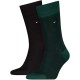 чорапи,мъжки,чорапи,дамски,чорапи,tommy,hilfiger,birdseye,socks,2,pairs,multicolor,(deep,green)