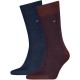 чорапи,мъжки,чорапи,дамски,чорапи,tommy,hilfiger,birdseye,socks,2,pairs,multicolor,(deep,rouge)