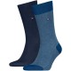 чорапи,мъжки,чорапи,дамски,чорапи,tommy,hilfiger,birdseye,socks,2,pairs,blue,(ocean,blue)