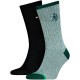 чорапи,мъжки,чорапи,дамски,чорапи,tommy,hilfiger,mouline,crest,crew,socks,2,pairs,multicolor,(deep,green)