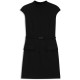 рокля,дамски,поли,и,рокли,hugo,kalunia,10233791,red,short,sleeve,short,dress,black,(black)