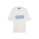 тениска,мъжки,тениски,дамски,тениски,hugo,naxter,10258299,blue,short,sleeve,t,shirt,white,(natural)