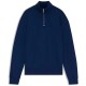 блуза,мъжки,пуловери,hugo,neeler,10249110,blue,half,zip,sweatshirt,blue,(navy)