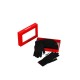 ръкавици,ръкавици,шапки,и,шалове,hugo,xanti,10283293,red,gloves,black,(black)