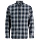 карирана,риза,дамски,ризи,мъжки,ризи,jack,&,jones,bluharvey,check,long,sleeve,shirt,grey,(dark,navy)