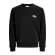 блуза,мъжки,пуловери,jack,&,jones,rush,sweatshirt,black,(black)