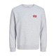 блуза,мъжки,пуловери,jack,&,jones,rush,sweatshirt,grey,(white,melange)