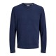 сако,мъжки,пуловери,дамски,пуловери,jack,&,jones,ryder,plus,size,sweater,blue,(navy,blazer)