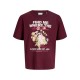 тениска,мъжки,тениски,дамски,тениски,jack,&,jones,sandra,jjxx,short,sleeve,t,shirt,purple,(winetasting,print,wild,flower)