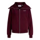 блуза,дамски,блузи,jack,&,jones,studio,vesterbro,flat,jjxx,full,zip,sweatshirt,red,(winetasting,print,bright,white,studio)