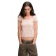 фланелка,с,къс,ръкав,дамски,топове,superdry,bardot,off,shoulder,short,sleeve,top,pink,(rose,blush,pink,stripe)