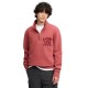 блуза,мъжки,пуловери,superdry,tonal,half,zip,sweatshirt,pink,(russet,brown)