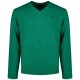 блуза,мъжки,пуловери,дамски,пуловери,hackett,hm7000288,v,neck,sweater,green,(foliage,green)