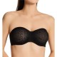 дамско,бельо,дамски,бикини,и,танкини,dkny,modern,lace,strapless,bra,black,(black)