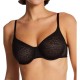дамско,бельо,дамски,бикини,и,танкини,dkny,modern,lace,unlined,demi,bra,black,(black)