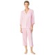 пижама,дамски,пижами,lauren,bingham,3,4,sleeve,pyjama,pink,(pink)