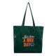 чанта,всички,чанти,mr,wonderful,let´s,have,a,nice,day,tote,bag,green,(pink)