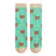 чорапи,мъжки,чорапи,дамски,чорапи,mr,wonderful,red,panda,socks,green,(orange)