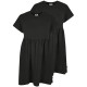 рокля,дамски,поли,и,рокли,urban,classics,tb5040a,short,sleeve,dress,2,units,black,(black,black)