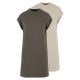 рокля,дамски,поли,и,рокли,urban,classics,tb7754a,short,sleeve,dress,2,units,green,grey,(olive,sand)