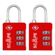 други,аксесоари,scape,travel,e0123,padlock,red,(red)