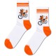 чорапи,мъжки,чорапи,дамски,чорапи,happy,socks,bike,wolf,sneaker,crew,socks,white,(white,orange)