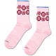 чорапи,мъжки,чорапи,дамски,чорапи,happy,socks,flower,border,sneaker,crew,socks,pink,(pink)