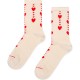 чорапи,мъжки,чорапи,дамски,чорапи,happy,socks,hearts,sneaker,crew,socks,beige,(beige,red)