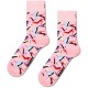 чорапи,мъжки,чорапи,дамски,чорапи,happy,socks,heels,short,crew,socks,pink,(multicolor)
