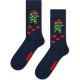 чорапи,мъжки,чорапи,дамски,чорапи,happy,socks,mistletoe,crew,socks,blue,(multicolor)