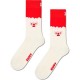 чорапи,мъжки,чорапи,дамски,чорапи,happy,socks,santa,face,crew,socks,white,(white,red)