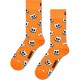 чорапи,мъжки,чорапи,дамски,чорапи,happy,socks,skelly,cat,socks,orange,(orange,white)